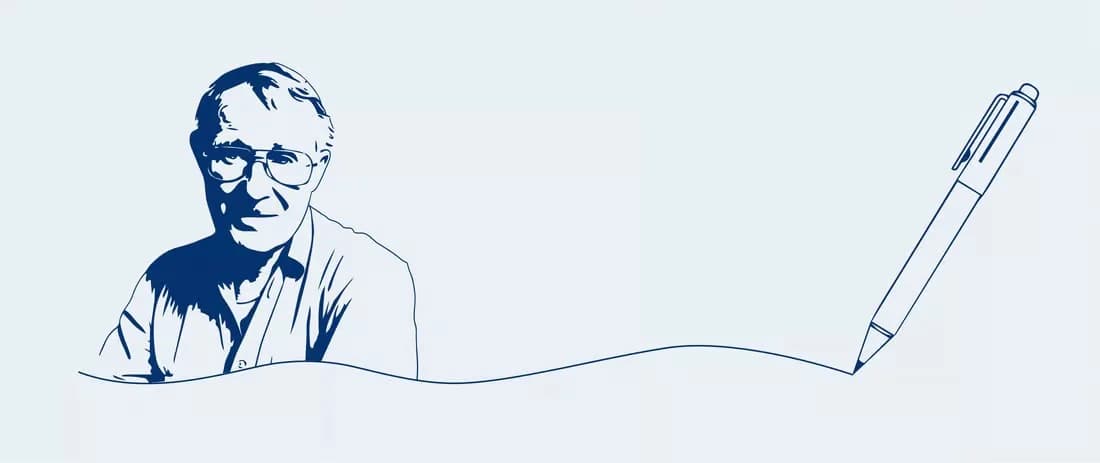Illustration som symboliserar fabrikens historia